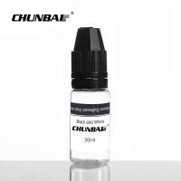 PET bottle 10ml smoked black bottle TPD e liquid bottle from stock