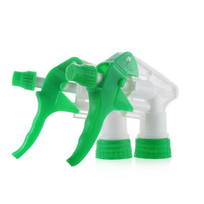 Green/white 24/410 Plastic Mini Trigger Sprayer for Plastic Bottles