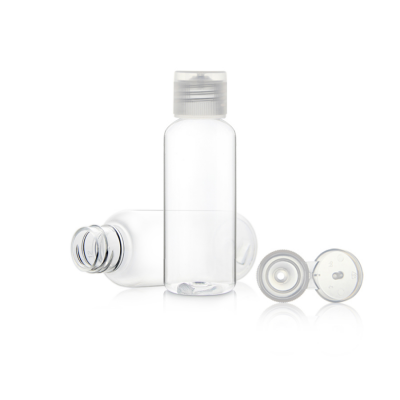 50ml 100ml empty plastic flip cap bottle for lotion