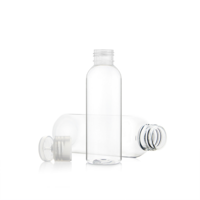 60ml pet plastic lotion bottles with pp white flip cap