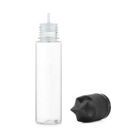 new design 60ml clear eliquid ejuice vape oil plastic squeeze dropper bottle with childproof and tamperproof cap