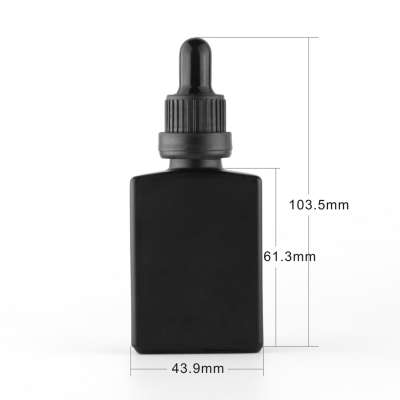 frosted glass 30ml dropper bottle for essential oil ejuice oil glass bottle