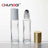 perfume bottle 3ml 4ml 5ml 6ml 8ml 10ml 30ml clear frosted cbd roll on glass bottle